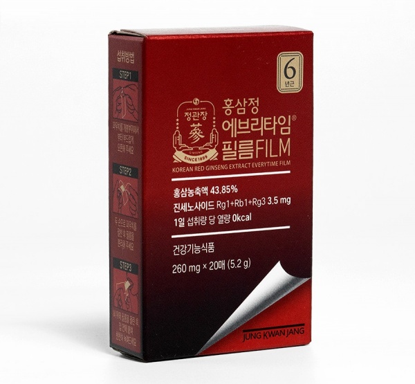 Cao Hồng Sâm Everytime Jung Kwan Jang – Dạng lát film ngậm hoà tan