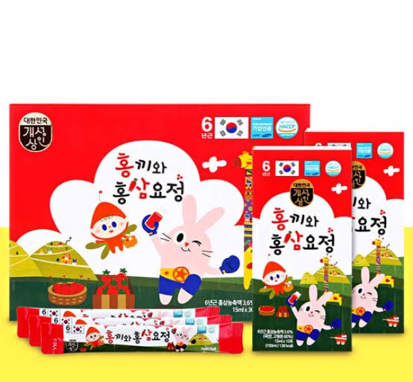 Nước Hồng Sâm Baby HongKi Cao Cấp Hàn Quốc – Hộp 30 Gói Hỗ Trợ Tăng Cường Sức Khỏe Cho Trẻ