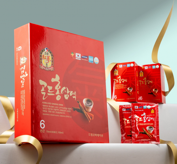 Hồng sâm Hàn Quốc cắt lát cao cấp trọng lượng 100gr/hộp