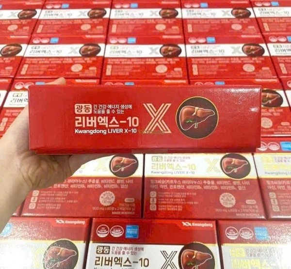 VIÊN BỔ GAN KWANGDONG HÀN QUỐC – MẪU MỚI (120 VIÊN) 