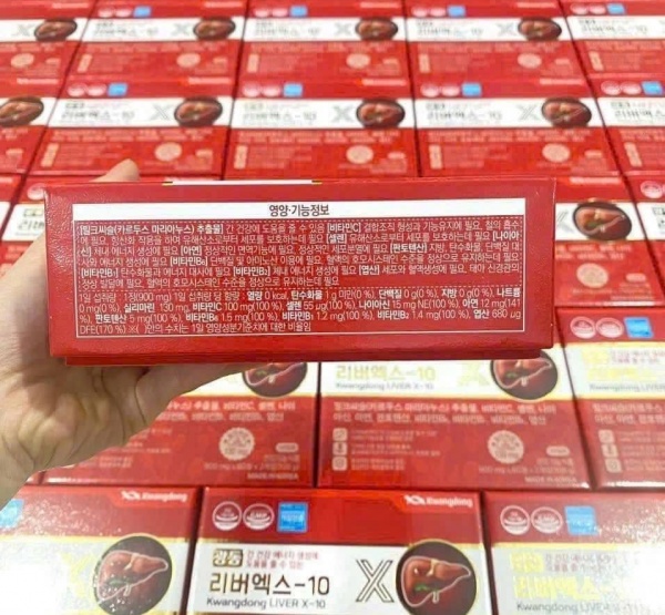 VIÊN BỔ GAN KWANGDONG HÀN QUỐC – MẪU MỚI (120 VIÊN) 