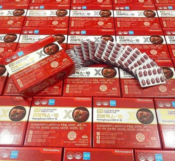 VIÊN BỔ GAN KWANGDONG HÀN QUỐC – MẪU MỚI (120 VIÊN) 