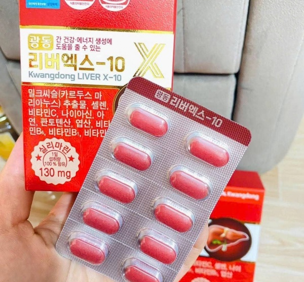 VIÊN BỔ GAN KWANGDONG HÀN QUỐC – MẪU MỚI (120 VIÊN) 