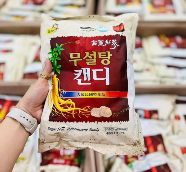 Kẹo sâm Không đường 500gr
