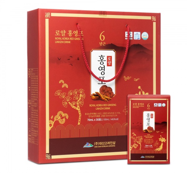 Nước hồng sâm linh chi Royal Dæsan 